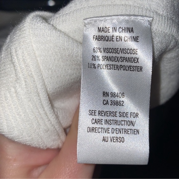 Theory white jacquard skater skirt - Picture 5 of 7